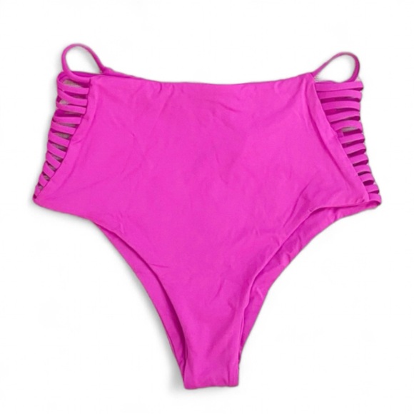 L*Space Fuchsia Harrington Bitsy Bikini Bottom - Picture 6 of 14